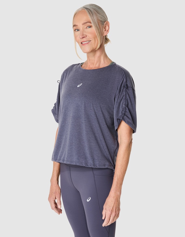 ASICS - Nagino Run Adjustable Short Sleeved Top - Women's