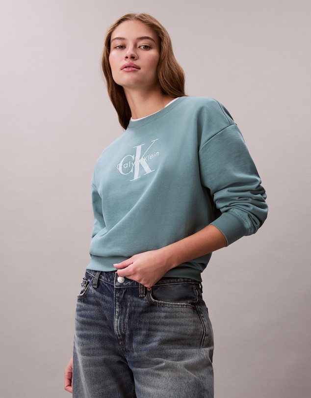 Calvin Klein Jeans - Monologo French Terry Relaxed Sweatshirt