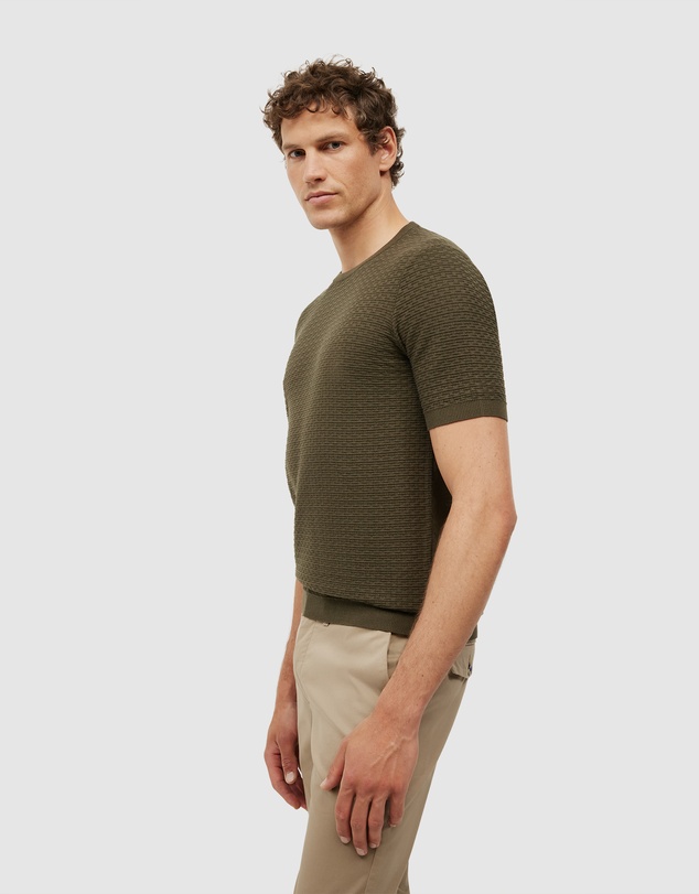 Politix - Frank Textured Short Sleeve Knit