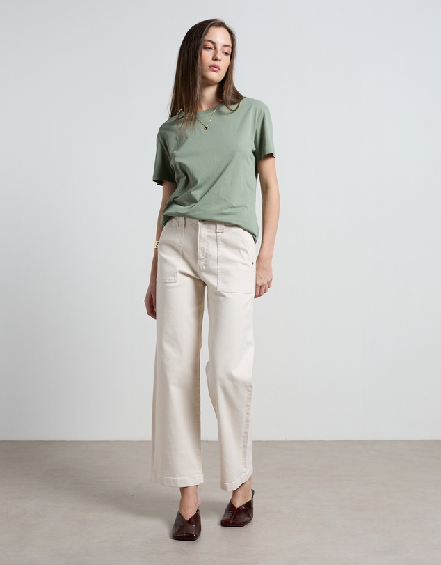 DRICOPER DENIM - Marfa Cream Trousers
