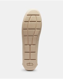 Coach - Sculpted C Leather Driver Shoes