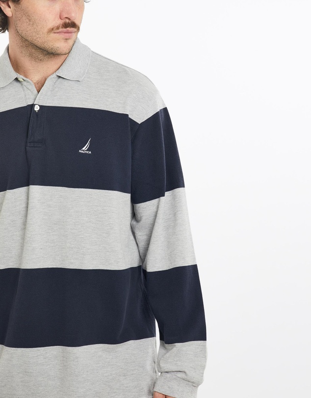 Vintage by The Real Deal - Pre Loved - Vintage Nautica Long Sleeve Polo Shirt