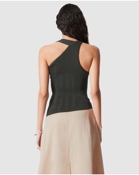 & Other Stories - Asymmetric Rib-Knit Top