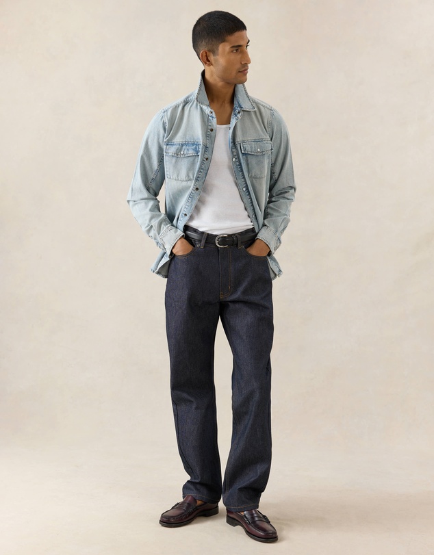 Percival - Straight Leg Heritage Denim Jeans