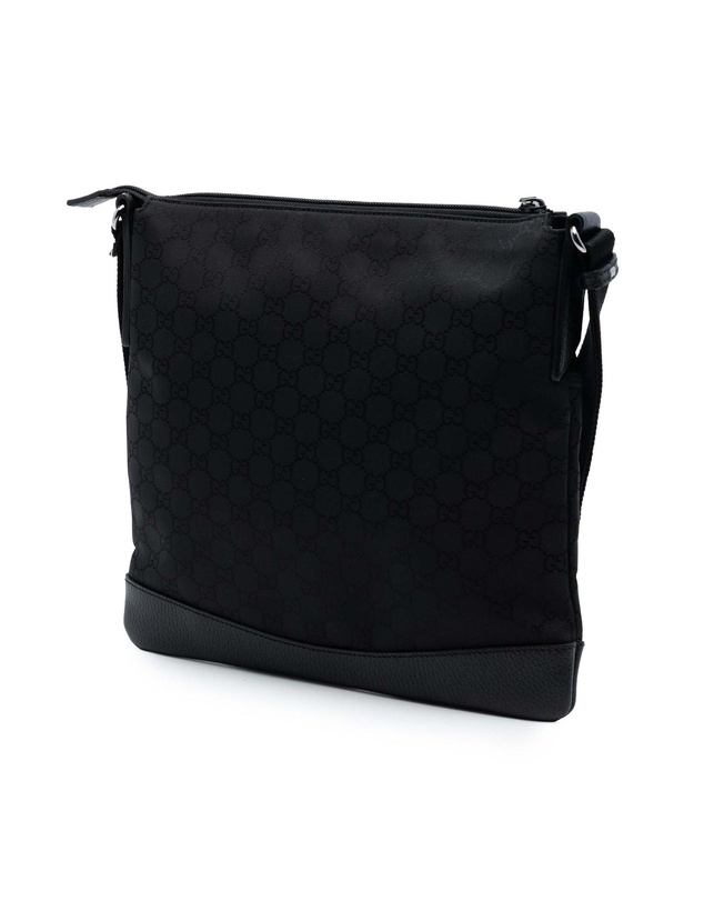Pre-Loved by Azura Reborn - Pre-Loved GG Canvas Flat Messenger Bag