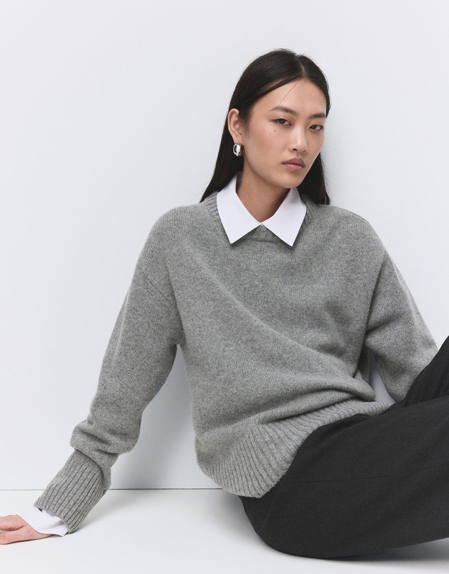 M.N.G - Wool-Blend Knit Sweater