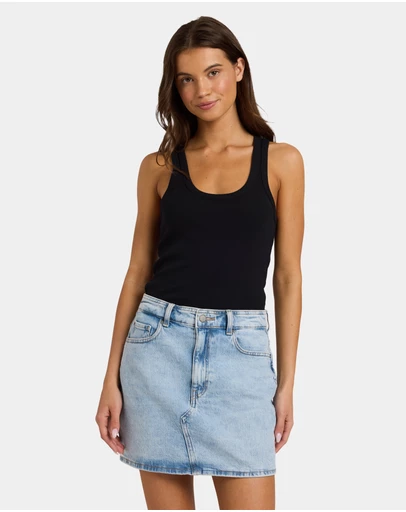 Roxy - Womens Shine Denim Skirt