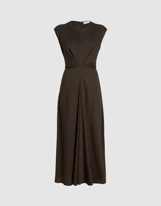 Proenza Schouler White Label - Miranda Dress In Linen Slub
