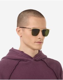 Hawkers Co - HAWKERS - Gold Juniper Green CALI Sunglasses for Men and Women UV400