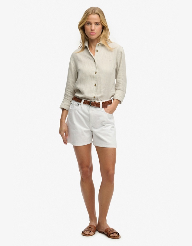 Superdry - Mid Rise Denim Short