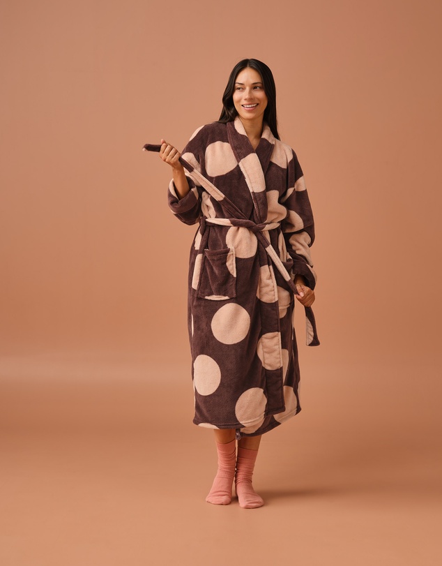 Linen House - Pluto Plush Robe