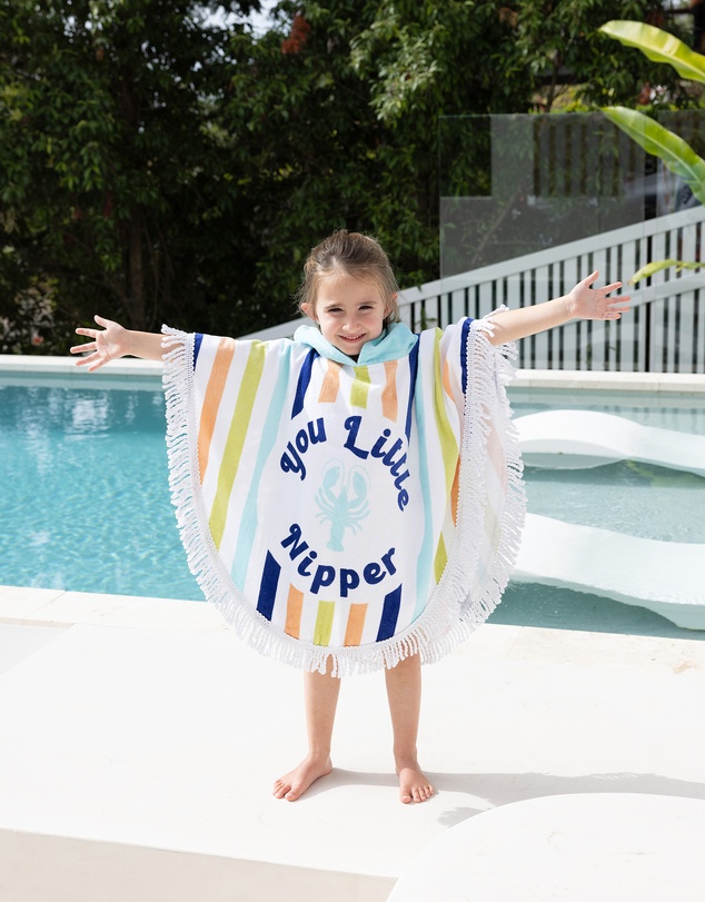 Bambury - Little Nipper Kids Shaped Beach Poncho
