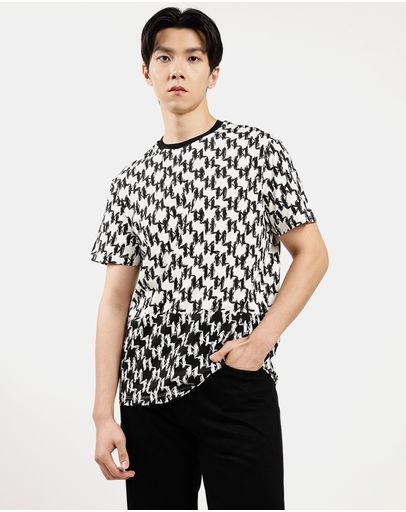 Sketch Monogram Cream/Black