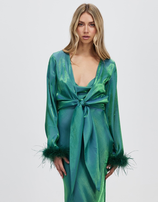 LENNI the label - Fame Feather Blouse