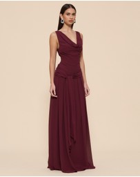 CHANCERY - Kiara Cowl Neck Maxi Dress