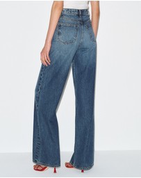 Reformation - Cary High Rise Slouchy Wide Leg Jeans