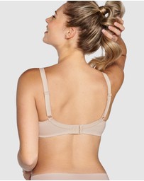 Naturana - Wirefree Ribbed Pure Cotton Bra