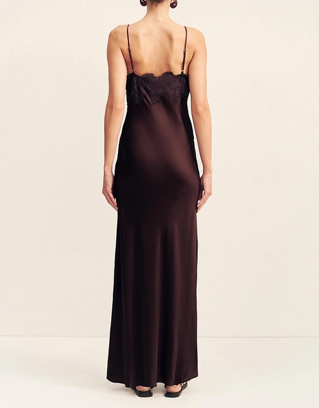 Shona Joy - Simona Lace Slip Maxi Dress