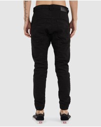 Nena & Pasadena - Viper Denim Jogger Pants