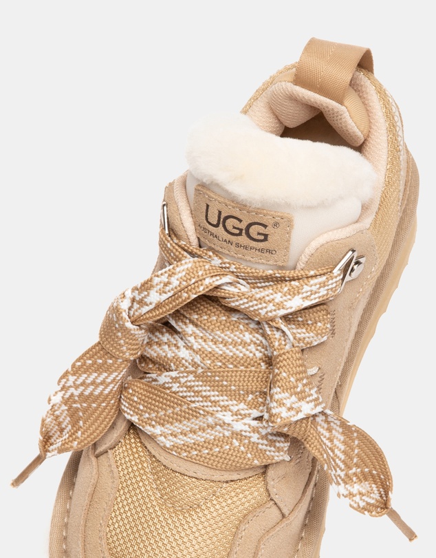 EVERAU - Australian Shepherd Ugg Parkyr Kids Cow Suede Upper UGG Boots