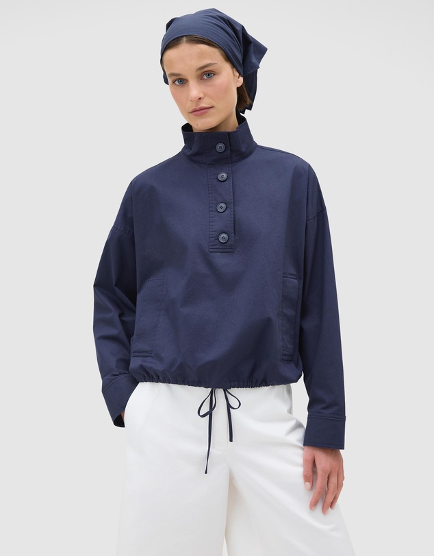 Oroton - Button Detail Cagoule