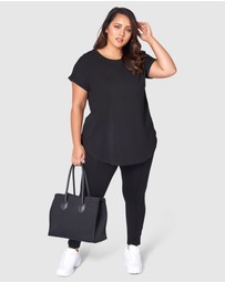 Indigo Tonic - Lauren Longline Tee