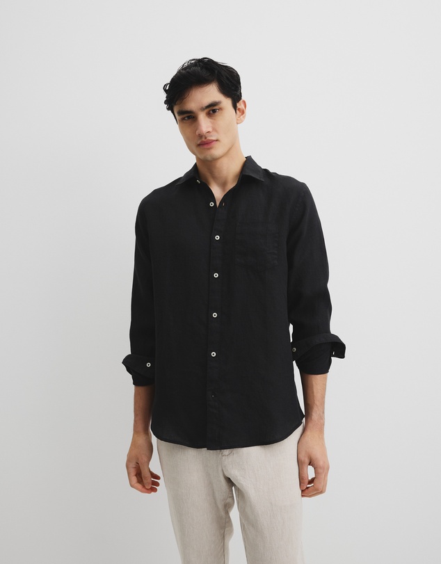 Country Road - Organically Grown Linen Regular Fit Shirt