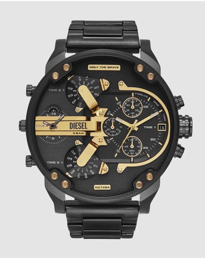 Diesel - Mr. Daddy Gun-Metal Chronograph Watch