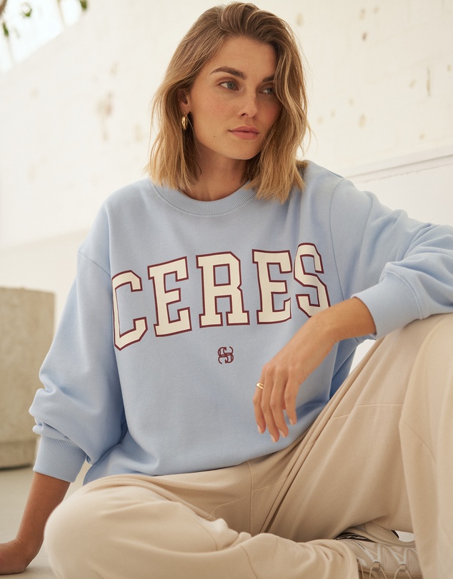 Ceres Life - Isla Oversized Slouchy Crew