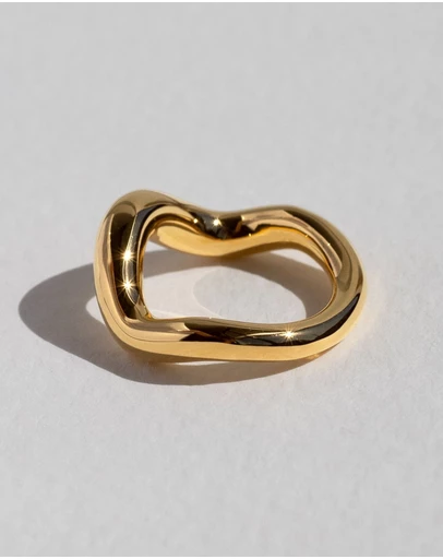 SAINT VALENTINE - Wabi Sabi Ring - Gold