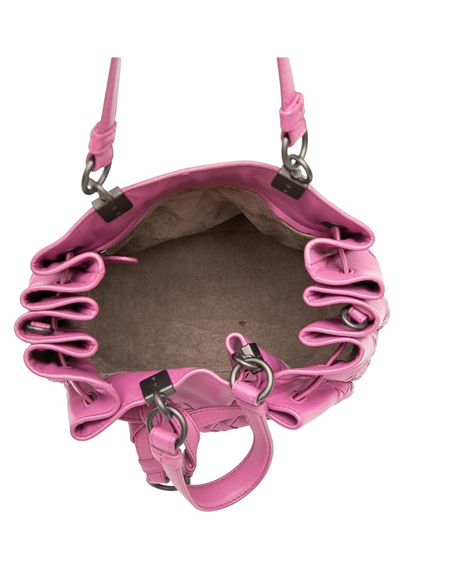 Pre-Loved by Azura Reborn - Pre-Loved Nappa Intrecciato Bucket Bag