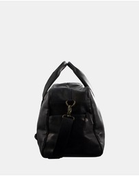 Pierre Cardin - Pierre Cardin Rustic Leather Business/Overnight Bag