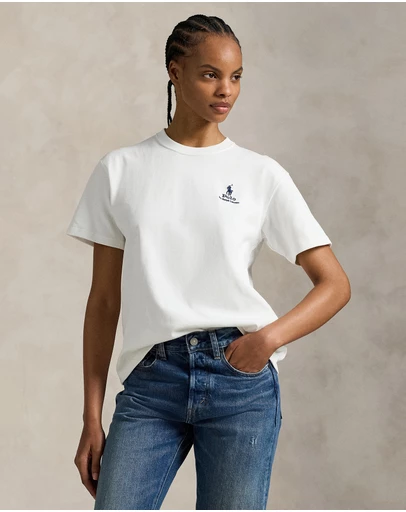 Polo Ralph Lauren - Logo Cotton Jersey Tee - ICONIC EXCLUSIVE