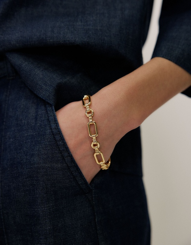 Trenery - Orne Chain Bracelet in Gold