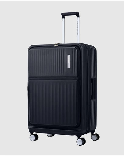 American Tourister - Tranto Check-In Large 76Cm Suitcase Expandable Book & Centre Opening