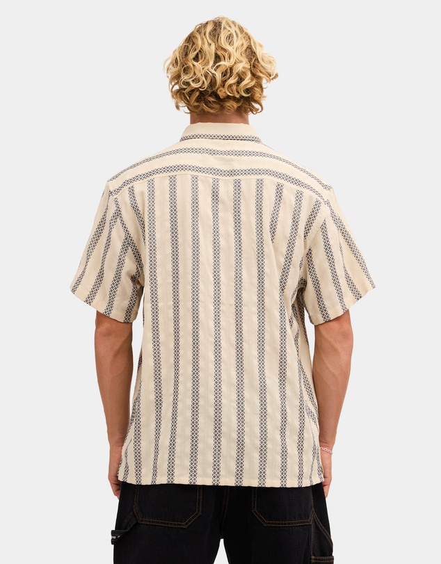 Billabong - Mens Sundays Jacquard Short Sleeve Shirt