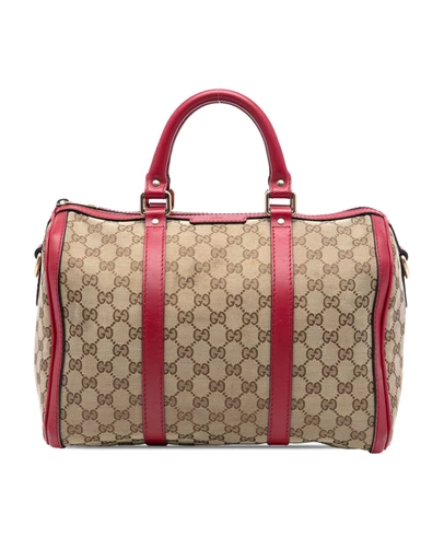 Pre-Loved by Azura Reborn - Pre-Loved Medium GG Canvas Joy Boston Bag