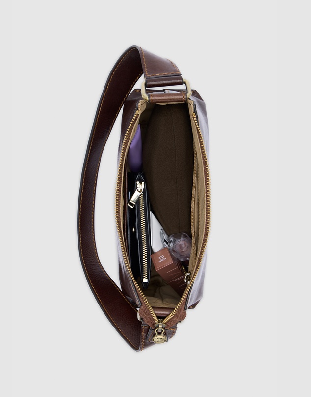 Florence - The Laura Brown Leather Shoulder Bag