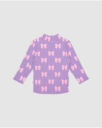 Huxbaby - Bow Rib Skivvy - ICONIC EXCLUSIVE - Babies-Kids