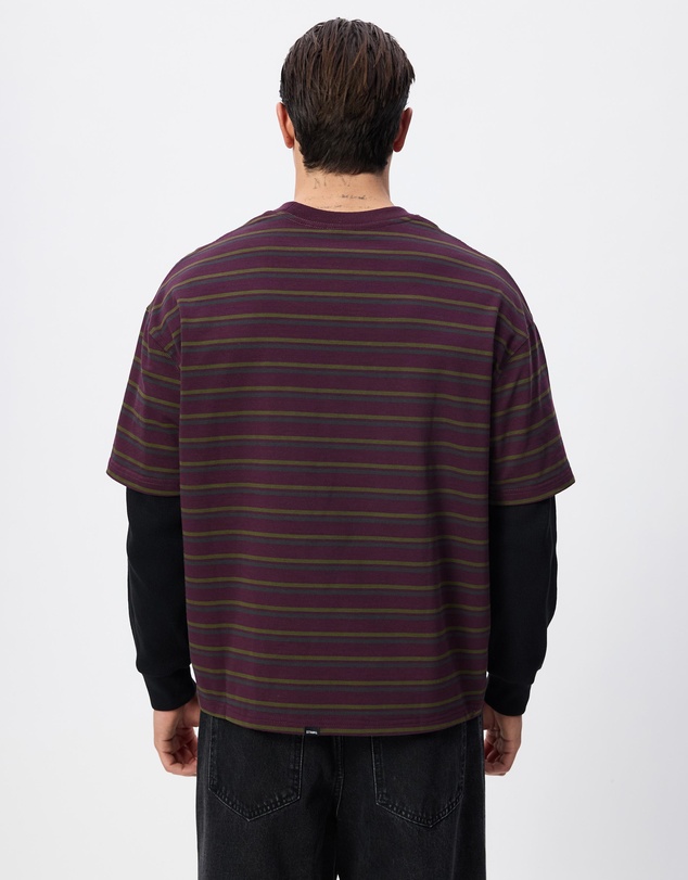 Thrills - New Delusions Layer Box Crop Oversize Long Sleeve Tee