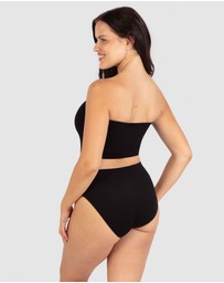 B Free Intimate Apparel - Sleek Bandeau Top with Silicone Bra Pads (A-B- C-D-DD) Cup