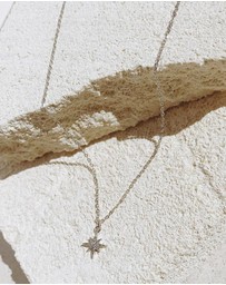 SAINT VALENTINE - North Star Necklace - Silver - ICONIC EXCLUSIVE