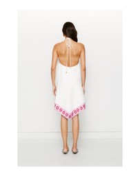 The Wolf Gang - Dasia Asymmetric Dress - Cream Lotus