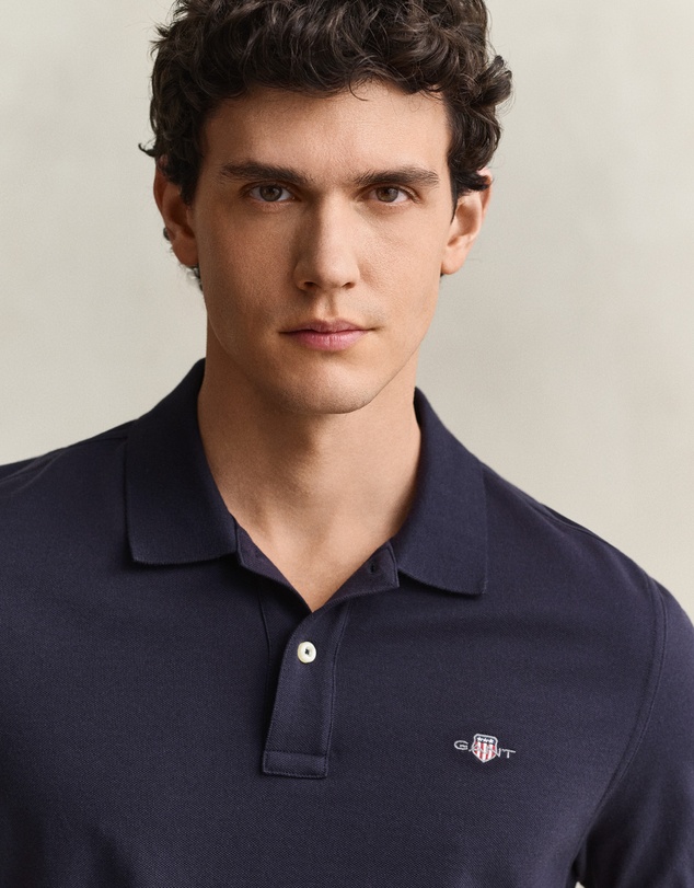 Gant - Regular Fit Shield Piqué Polo Shirt