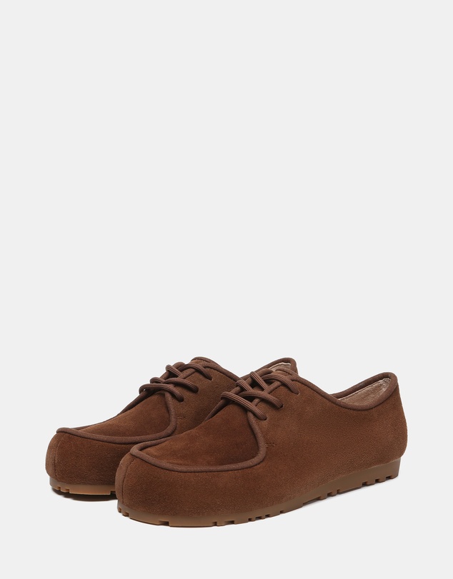 EVERAU - EverAU Ugg Brandon Cow Suede Upper Loafer Oxfords Flats