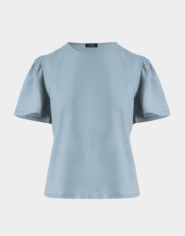 Forcast - Cayla Gathered Sleeve Tee