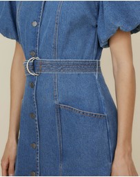 The Fated - Margot Denim Mini Dress