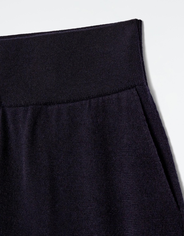COS - Merino Wool Barrel-Leg Trousers