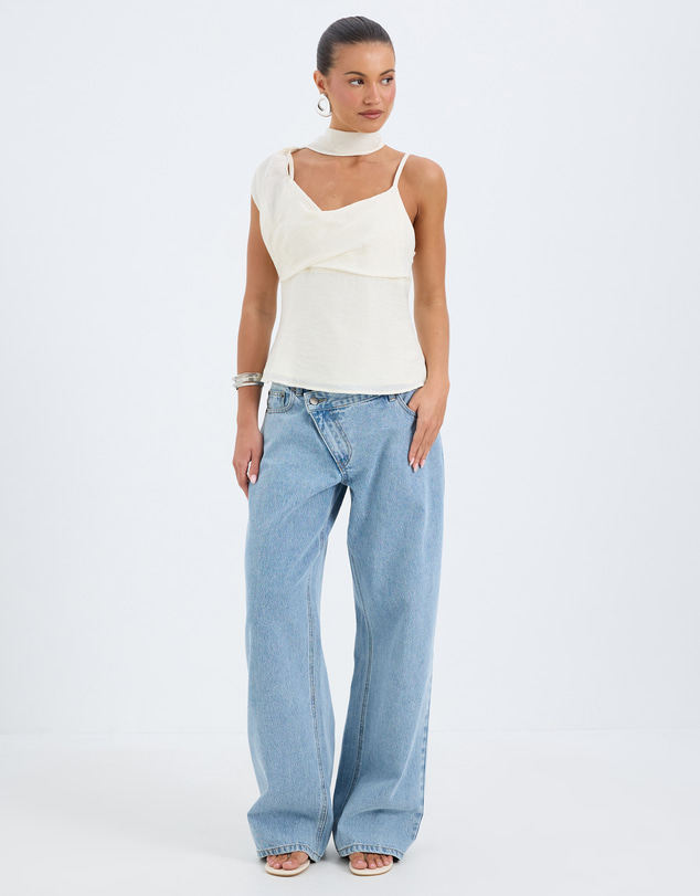 Calli - Estelle Scarf Top