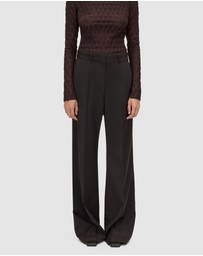 CAMILLA AND MARC - Saxony High Waisted Pintuck Pants